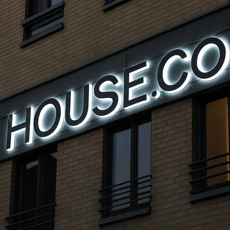 Custom Illuminated Backlit Signage for Restaurant Interiors