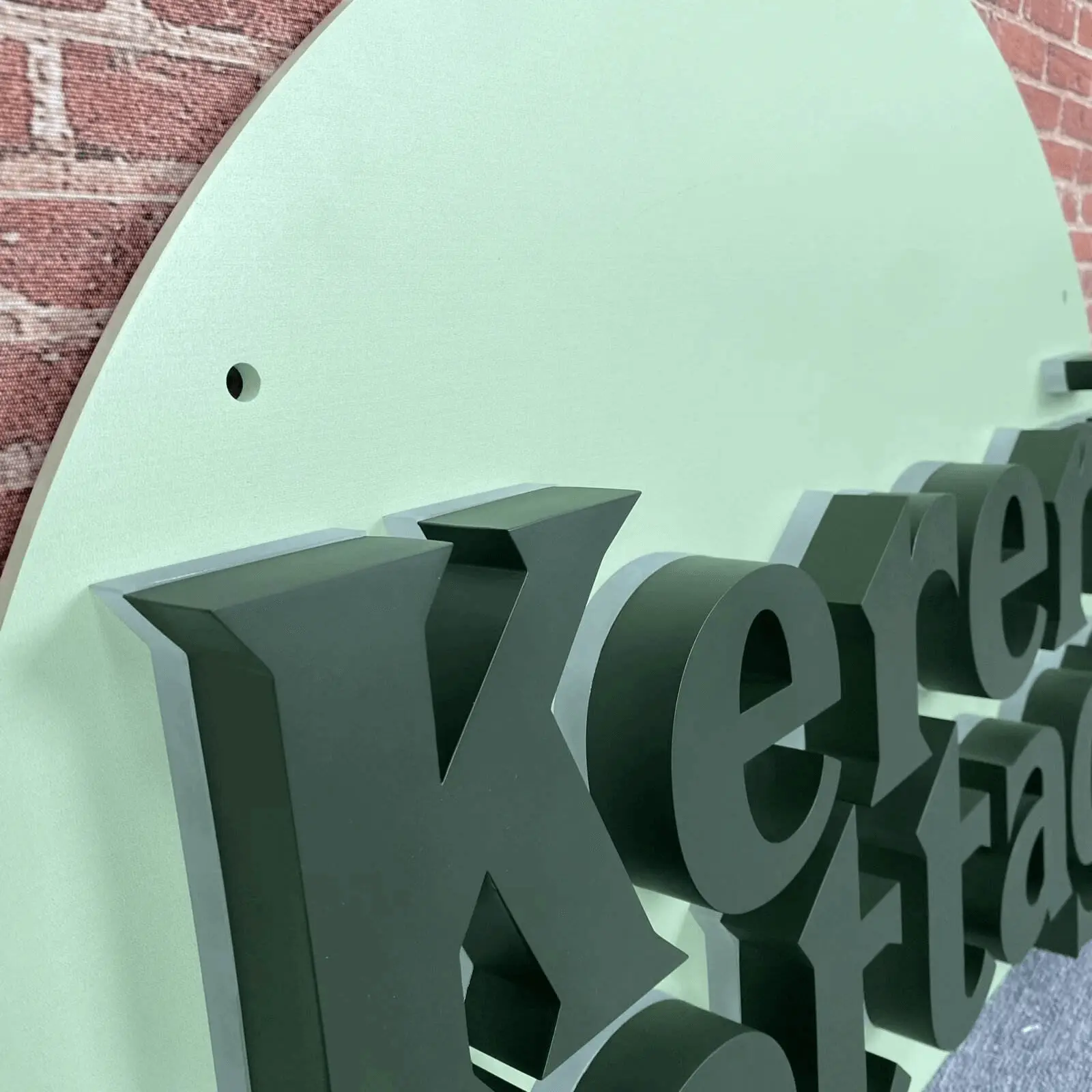 Custom 3D Stainless Steel Backlit Letters for Business Facades