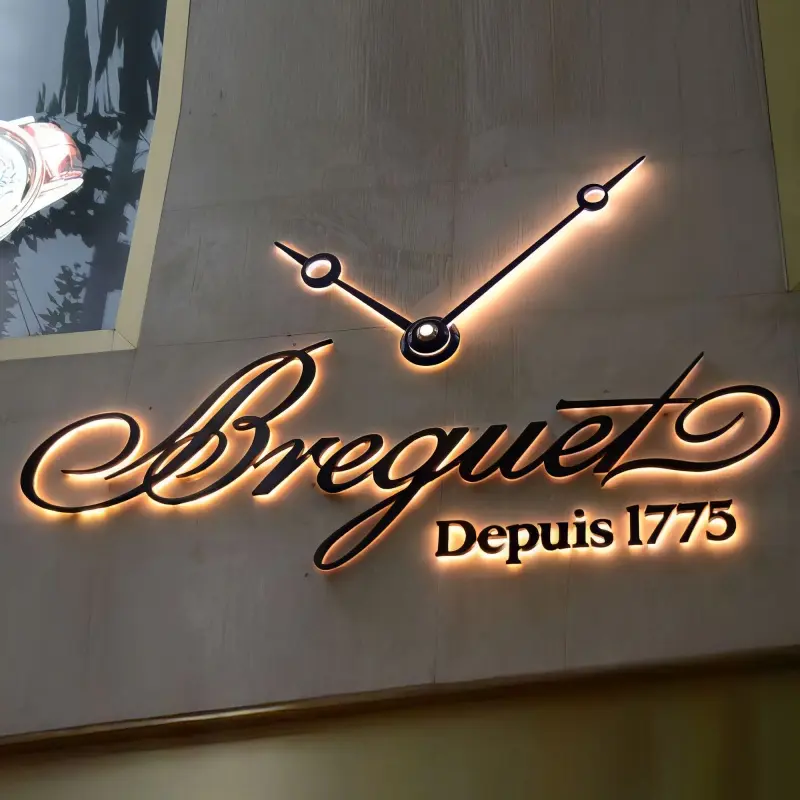 Cheap Modern LED Backlit House Numbers Waterproof Address Signage Suppliers, Companies