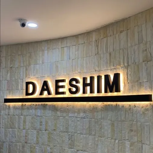 Discount Premium Brushed Metal Backlit Letters LED Signage Supplier, Suppliers