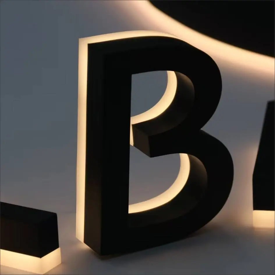 CE Certification Led Backlit Letter Sign Outdoor 3D Illuminated Acrylic Led logo Supplier, Products