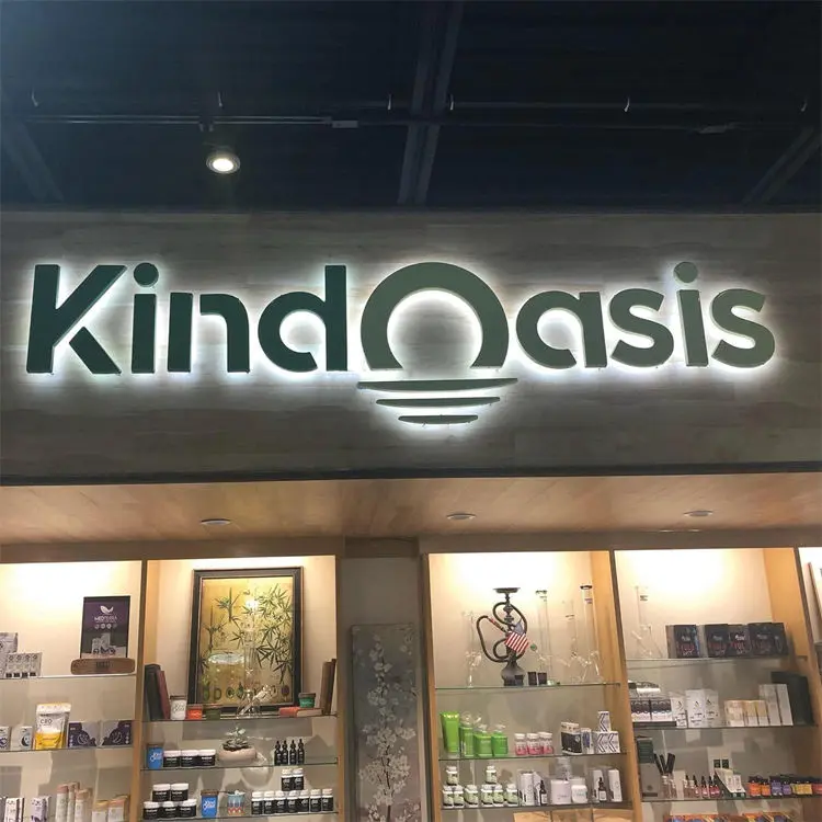 Large Scale Architectural Backlit Letters Exterior