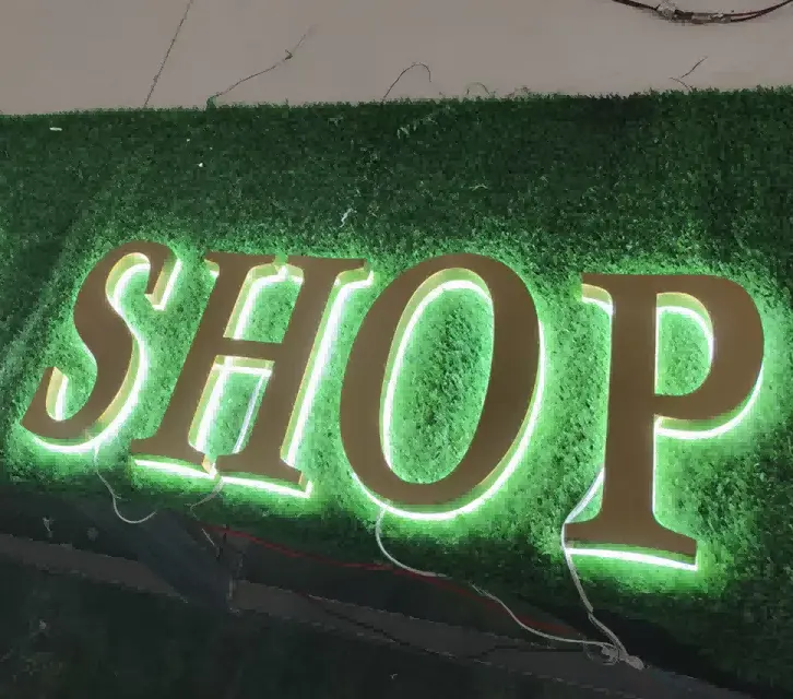 Cheap Stainless Steel Backlit Sign Channel Letter Custom Led Sign Supplier, Companies