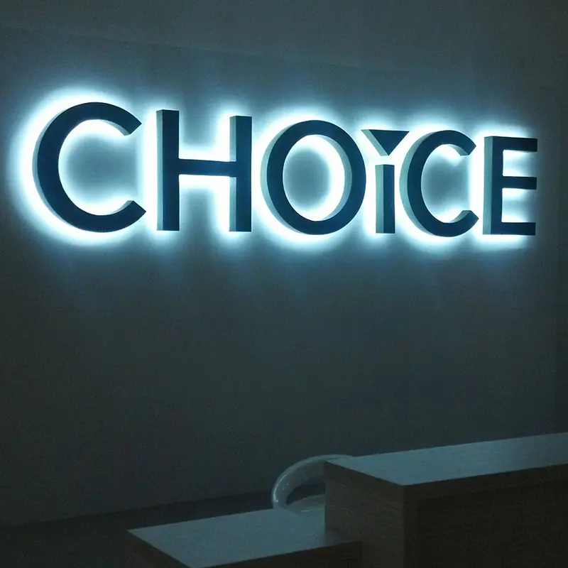 Cheap Hot Sale 3D Backlit Sign Led Signage Custom Outdoor Led Letter Signage Manufacturer, Company