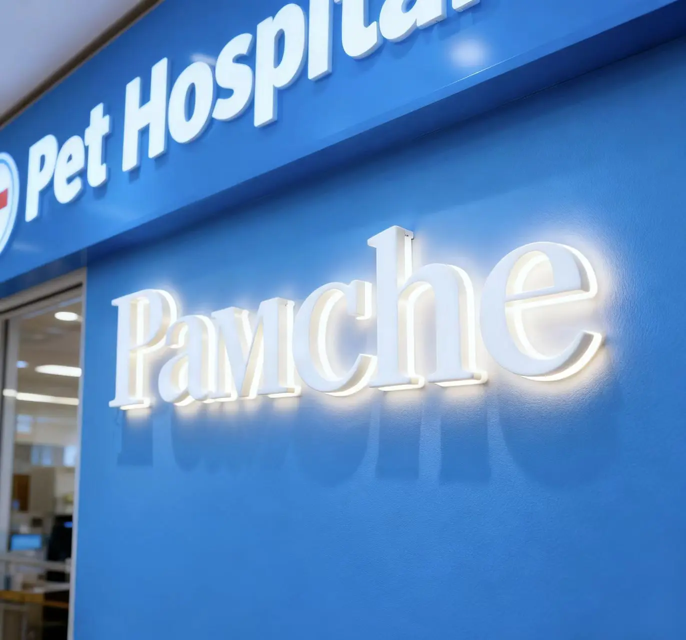 High-Quality Word Letter Signage 3d Led Lighted Digital Door Sign Front and Backlit Letters Company, Product