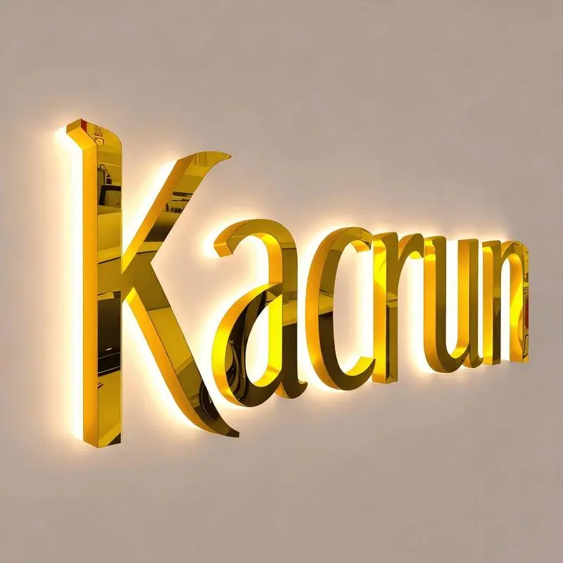 High-Quality Large Scale Architectural Backlit Letters for Building Exterior Names Manufacturer, Companies