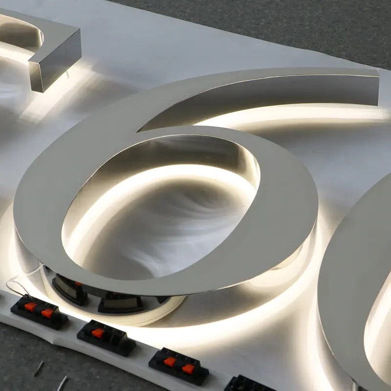 CE Certification High Quality Customized Business Led Letter Backlit Sign Manufacturers, Factories