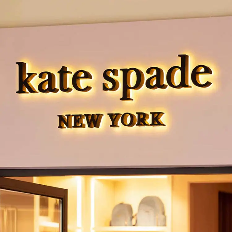 Cheap Backlit 3d Stainless Steel Letter Sign Gold Color Channel Letter Manufacturers, Suppliers
