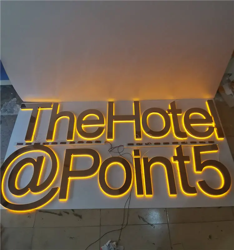 Custom Acrylic Led Sign 3d Letter Sign Print Frontlit Metal Sign Electronic Sign