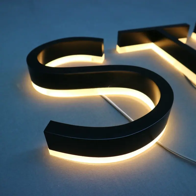 Backlit Lettering Project 2