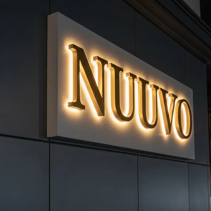 Backlit Letter Case Study 3