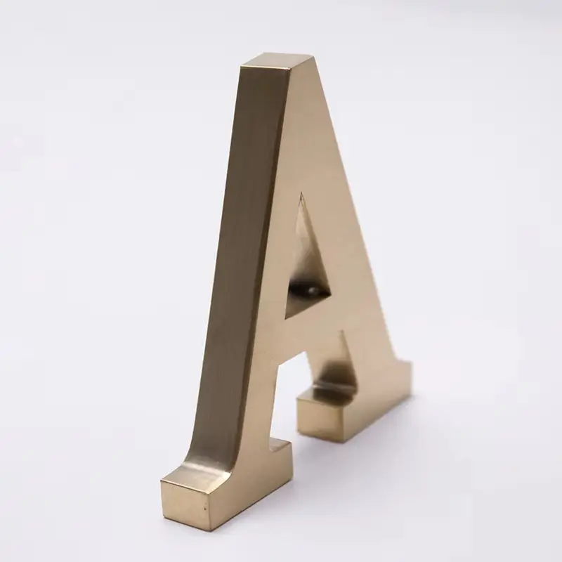 CE Certification Premium Solid Stainless Steel Letters Sophisticated Metal Signage Exporters, Product