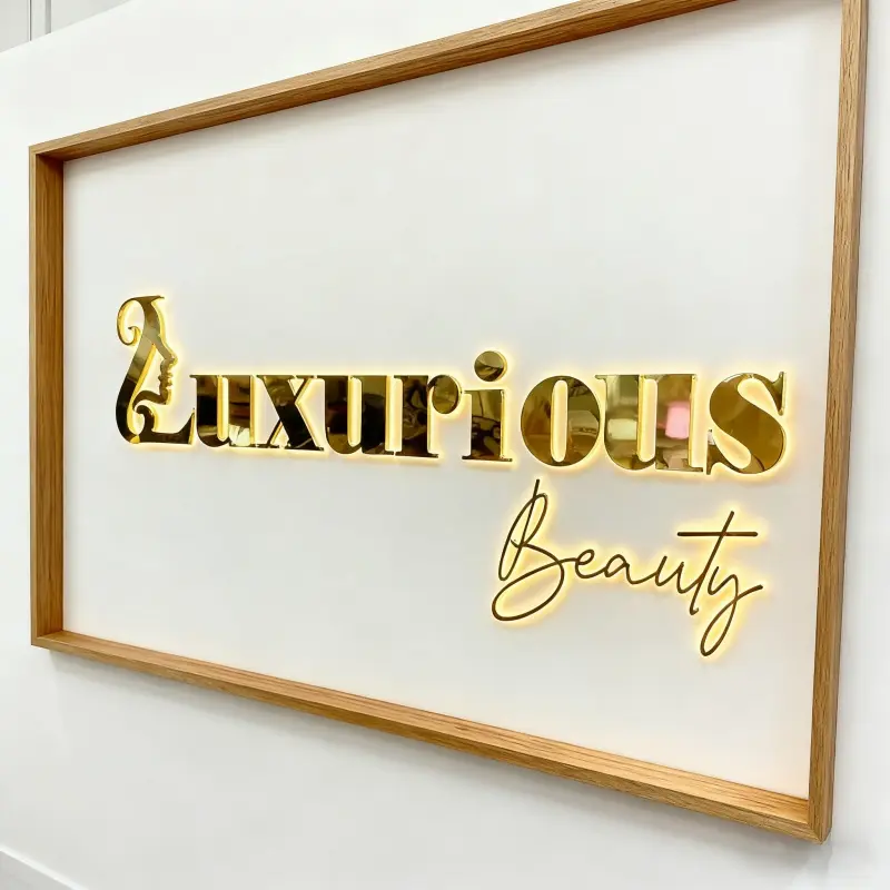 Backlit letter installation case 3