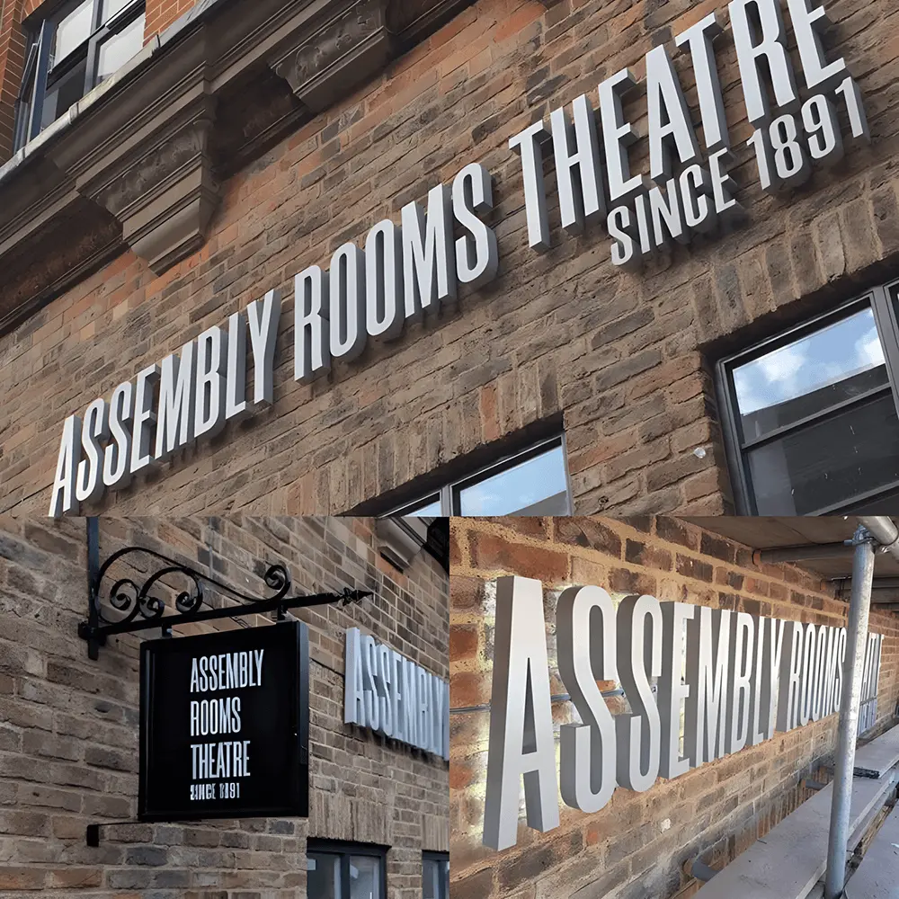Frontlit LED Channel Letter Display
