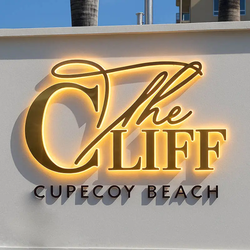 Custom 3D LED Sign Light Backlit Channel Letter Sign for Business