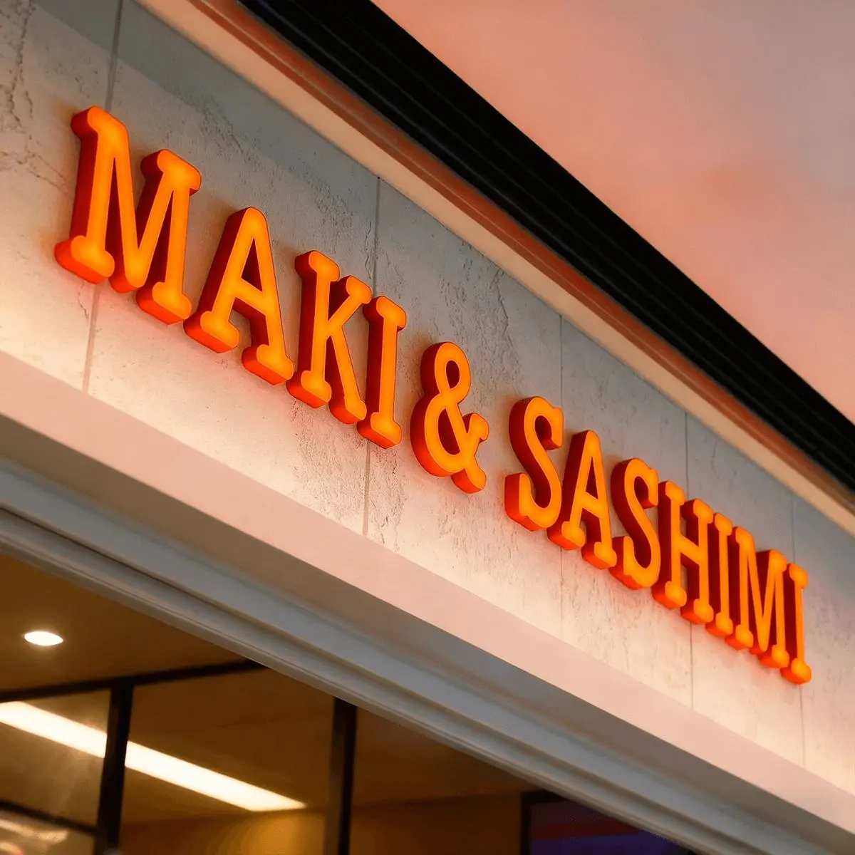 Fabricated Sign Light up Front-lit 3d Logo Sign