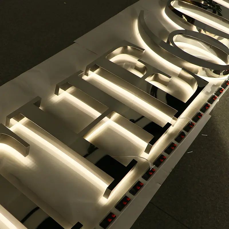 Backlit Sign Example 1