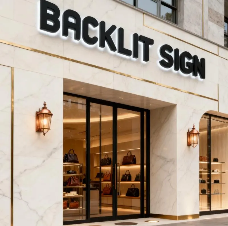 Backlit Letter Signage Case 2