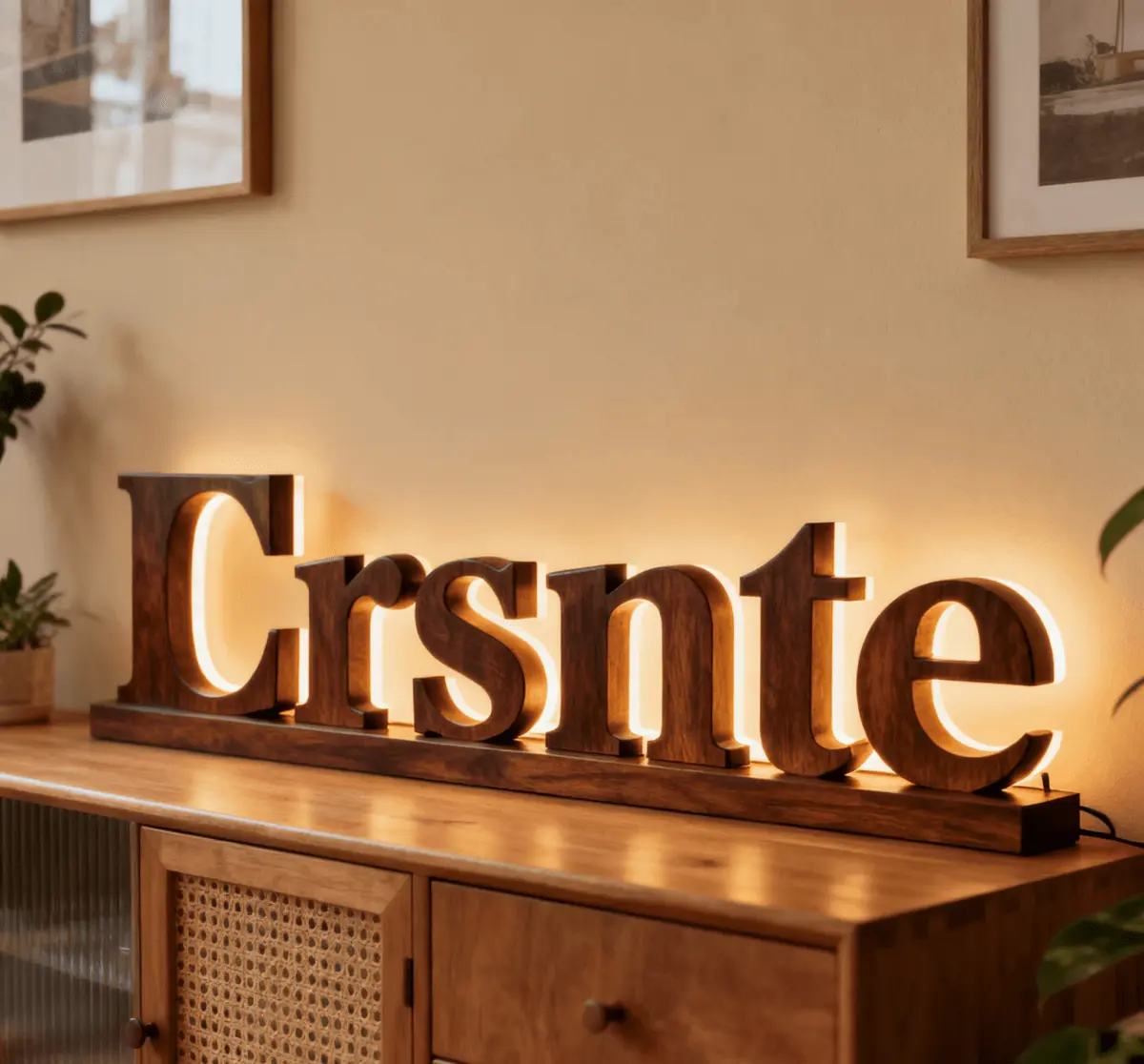 Backlit Letter Case 1