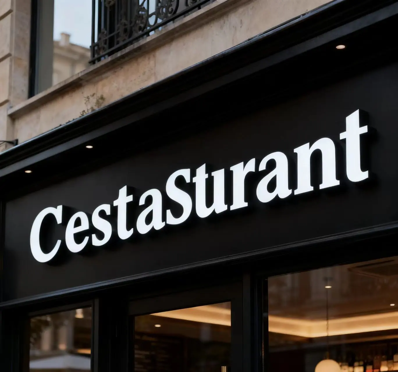 Frontlit Channel Letter Display
