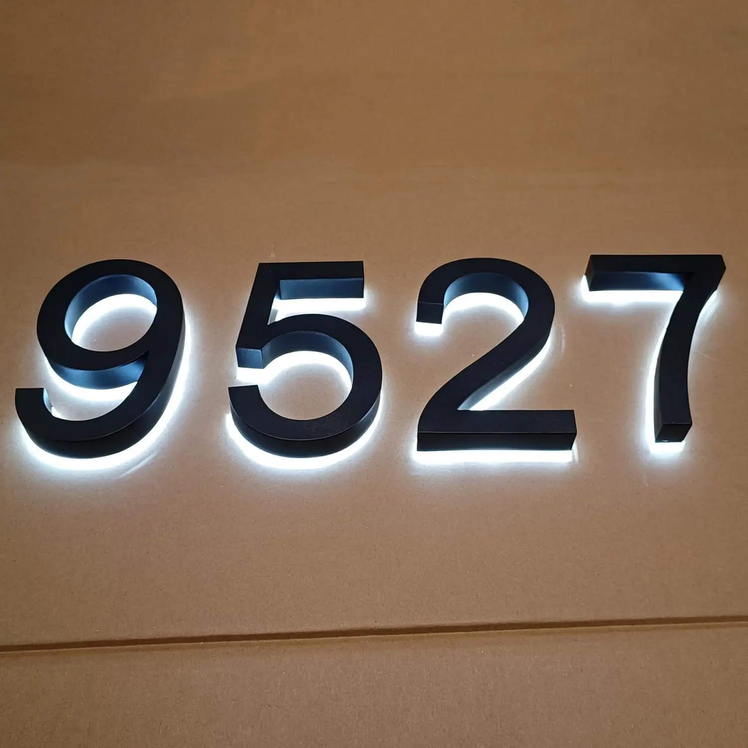 Custom 3D Metal Backlit Outdoor Business Signage  Manufacturer, Products