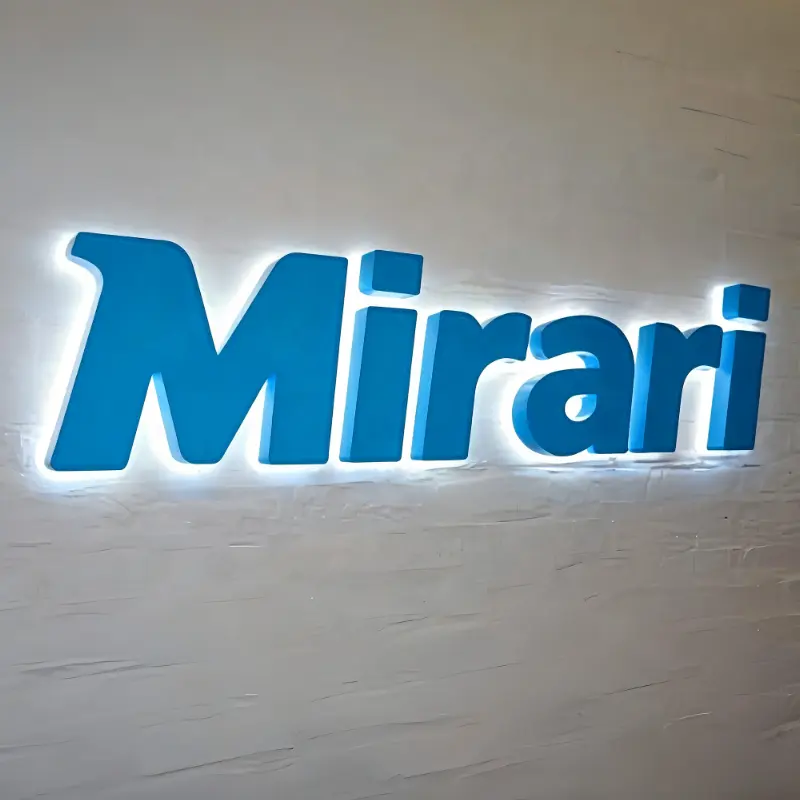 Backlit Letter Signage Case 2