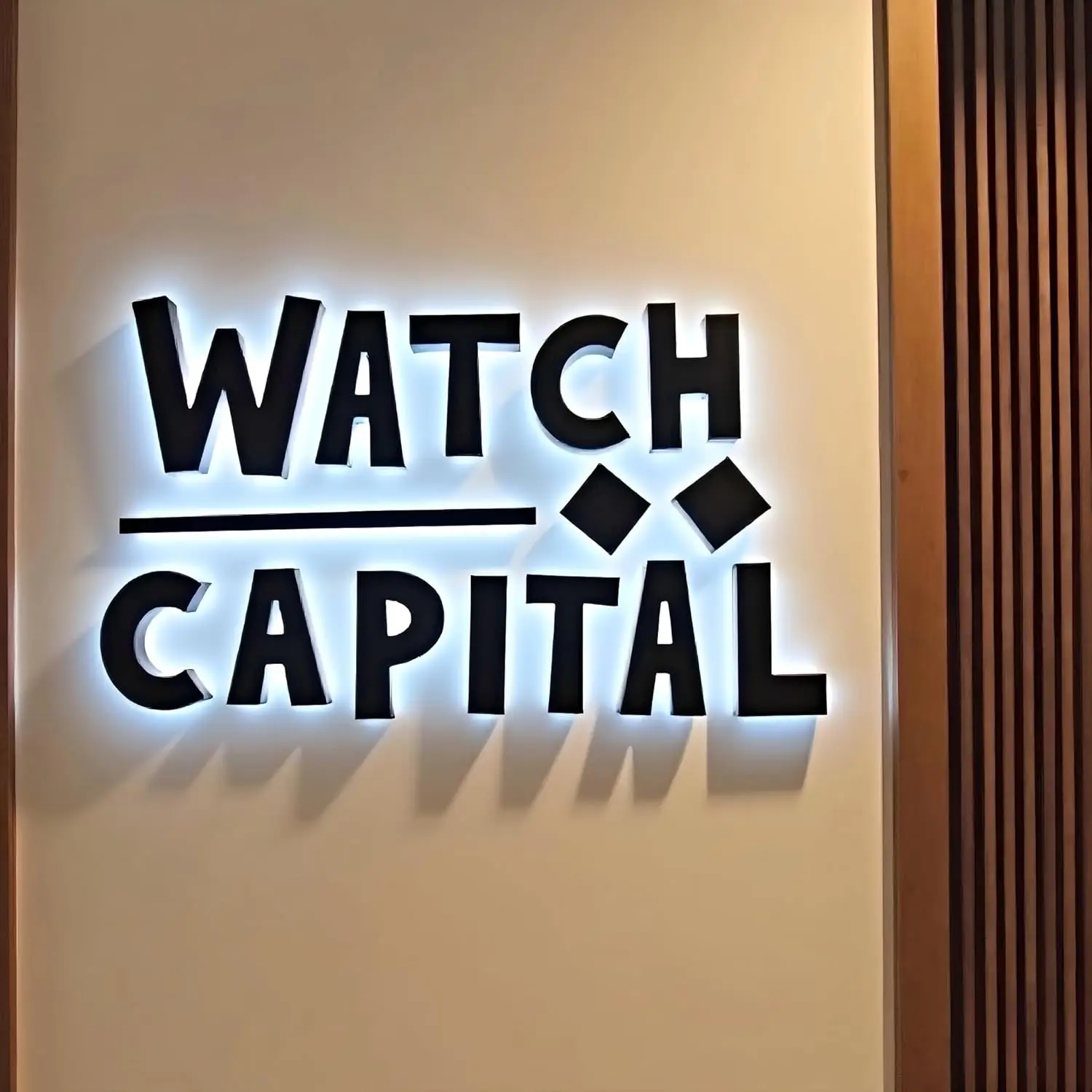 Custom LED Sign Light Up Logos Backlit Lighted Letters Signage