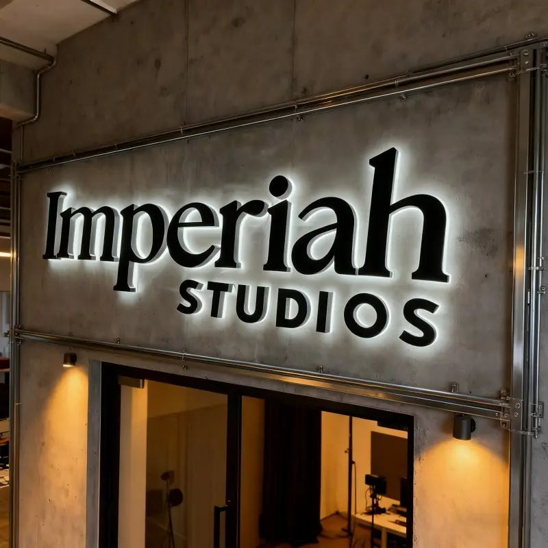 Backlit Signage Example 2