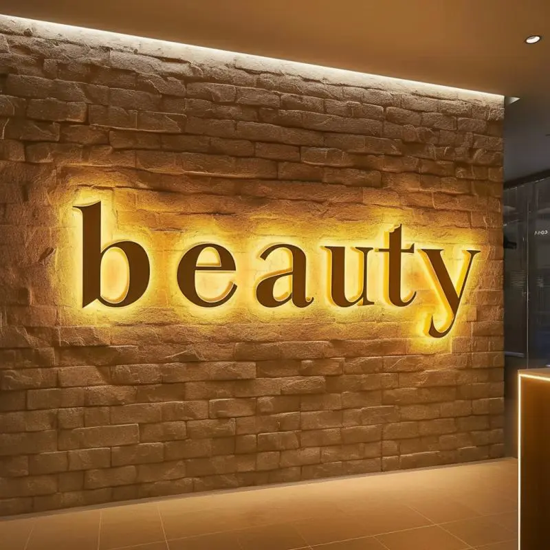 Custom Store Front Led Letters Led Backlit Letter Sign Backlit Led logo