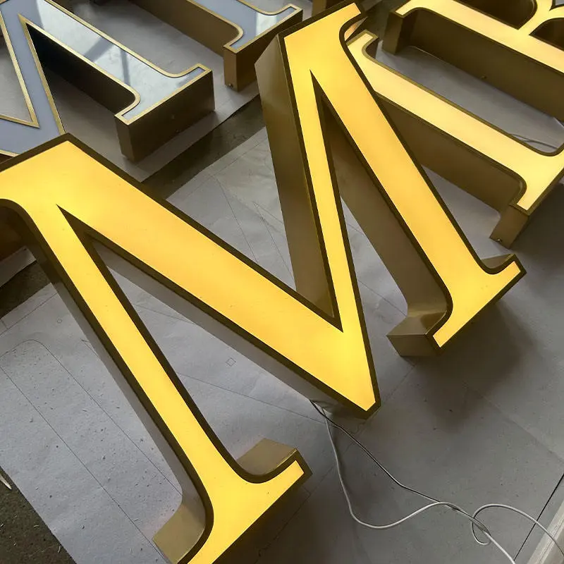 Sign Lighting Effect