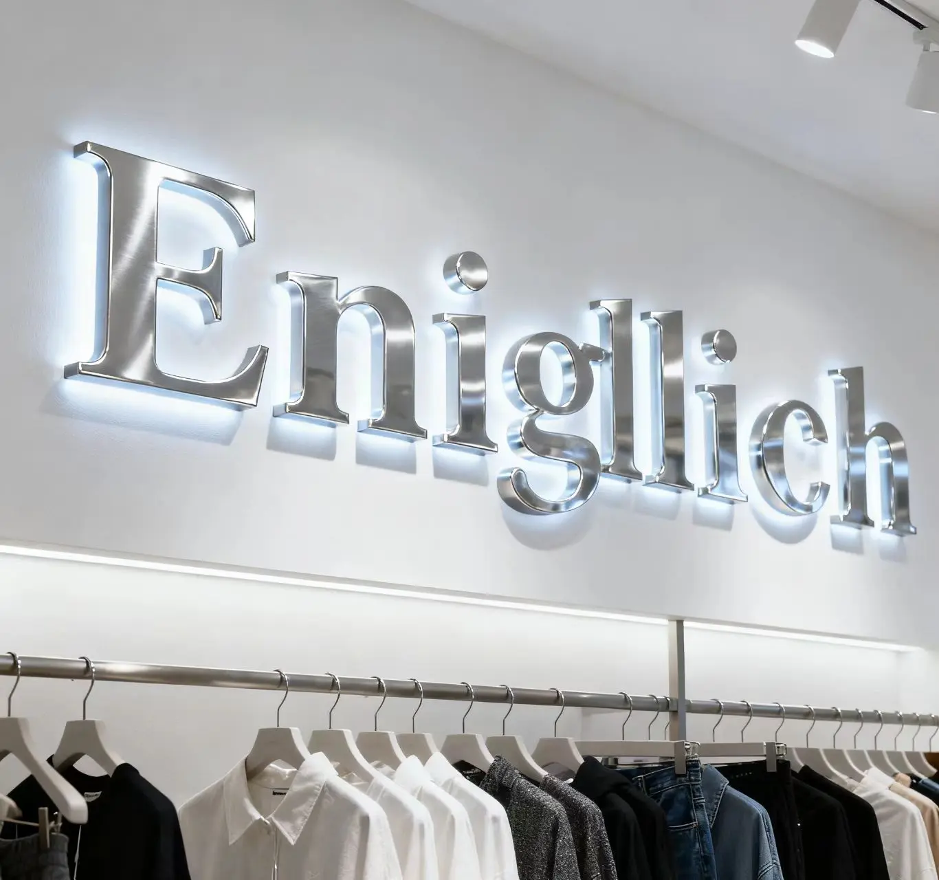 High-Quality Word Letter Signage 3d Led Lighted Digital Door Sign Front and Backlit Letters Company, Product