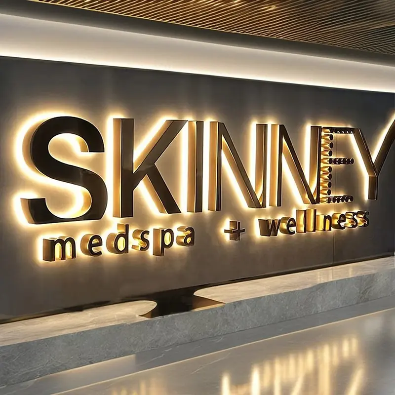 Cheap 3D Logo Letter Sign Custom Led Sign Custom LED Backlit Letters Manufacturer, Manufacturers