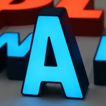 Custom Front-lit LED Channel Letters Sign manufactured by Xinzhongrun Advertising