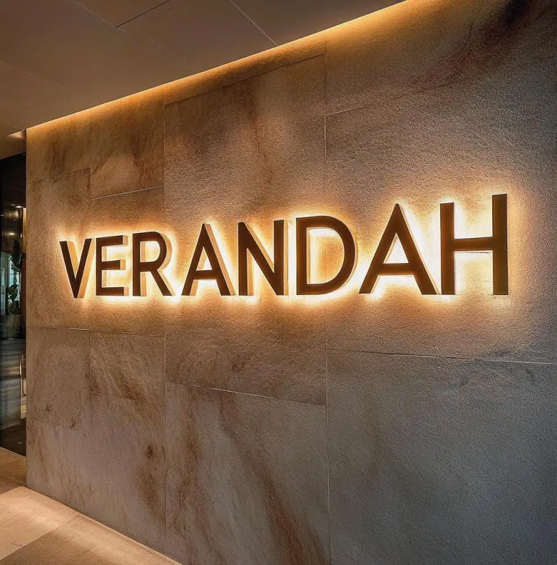 Custom Store Front Led Letters Led Backlit Letter Sign Backlit Led logo