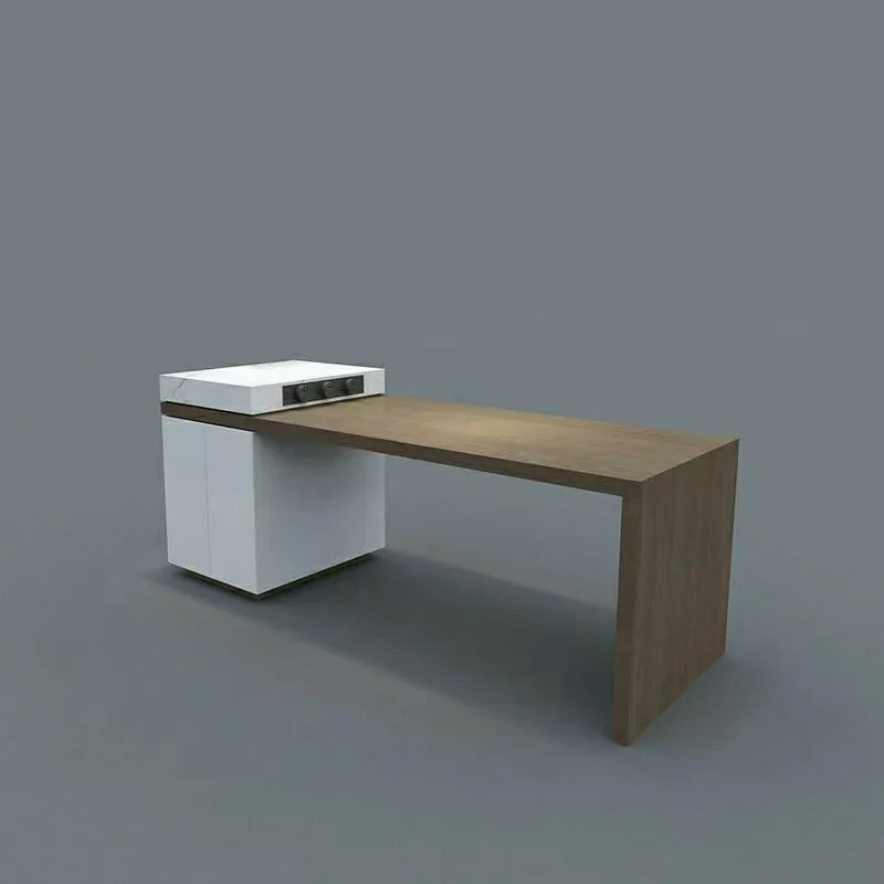 Móveis de Mesa de Cozinha Moderna Ilha de Cozinha com Armazenamento