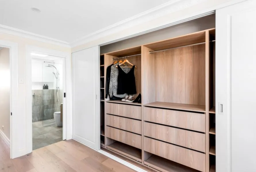 Paredes de Madeira em Closet Armários Modernos Planejados Armários de Linho Guarda-Roupas Guarda-Roupas de Roupas
