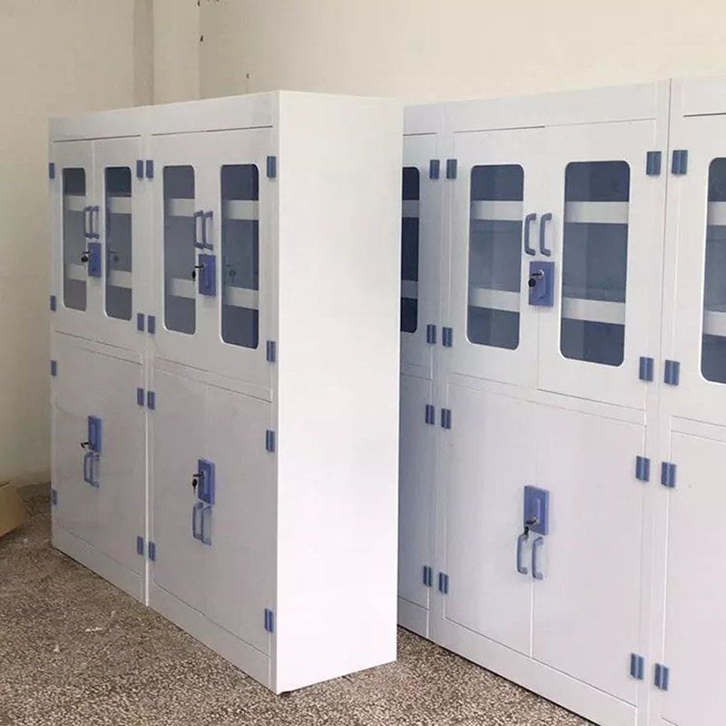 Armário de Armazenamento de Produtos Químicos Corrosivos de PP para Laboratório Armário de Segurança Química Armário de Reagentes de Medicina de PP