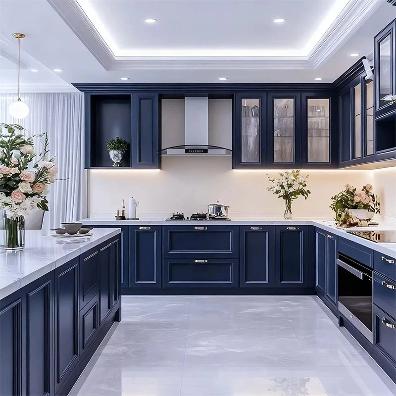 Projeto residencial de interiores completo com móveis personalizados Yadi Home