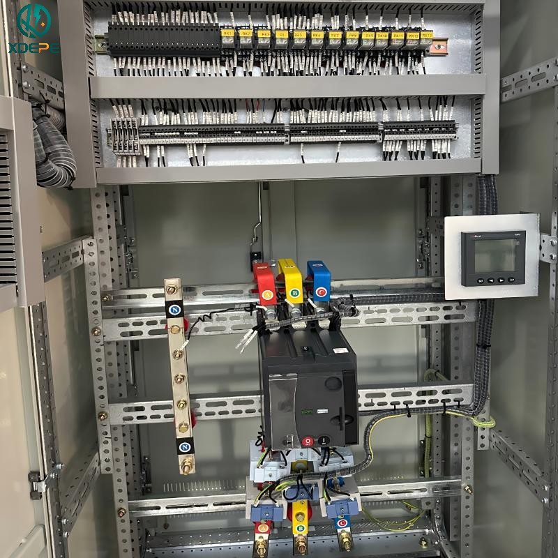 Painel de Controle de Instalação de Site para Armário de Paralelo de Gerador Diesel Prefabricado para Base Remota
