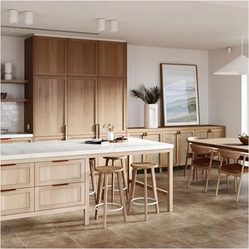 Armário de Cozinha em L Moderno Branco da Austrália em Madeira Personalizado para Venda Móveis para Casa Móveis de Cozinha Personalizados