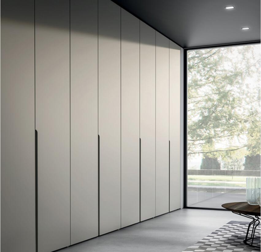 Armário de Armazenamento Quarto Despensa Guarda-roupa Barato Em Pé Branco Melamina Roupas Armário de Linho