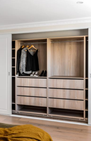 Paredes de Madeira em Closet Armários Modernos Planejados Armários de Linho Guarda-Roupas Guarda-Roupas de Roupas