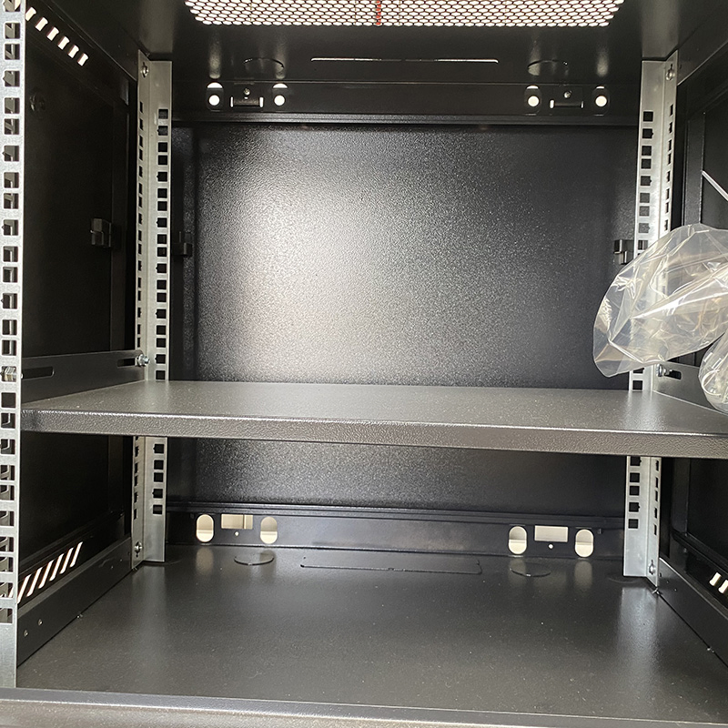 Preço de Fábrica 19inch 9u Tamanho 600*450*500mm Preto Cinza Branco Armário para Servidores Montado na Parede