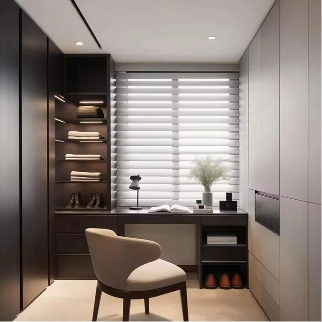 Armários de armazenamento de luxo para despensa, prateleiras de closet, organizador de canto