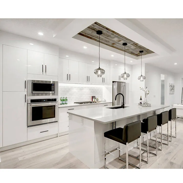 Móveis Armários de Despensa Design de Gabinete de Cozinha Modular