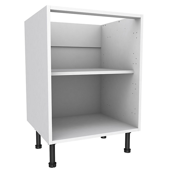 Gabinete de Cozinha Branco com Duas Portas
