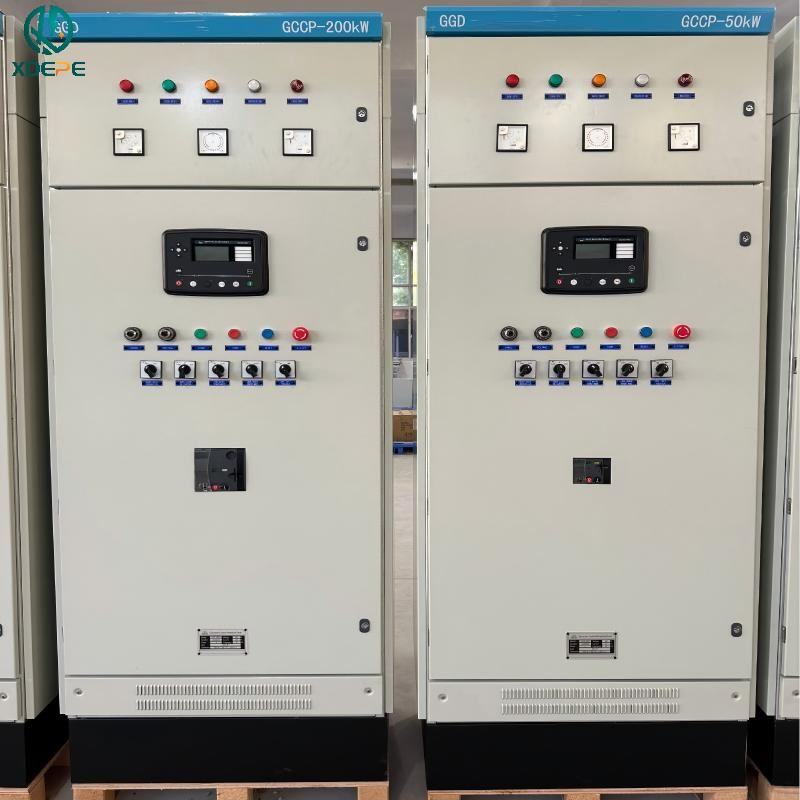 Painel de Controle de Instalação de Site para Armário de Paralelo de Gerador Diesel Prefabricado para Base Remota