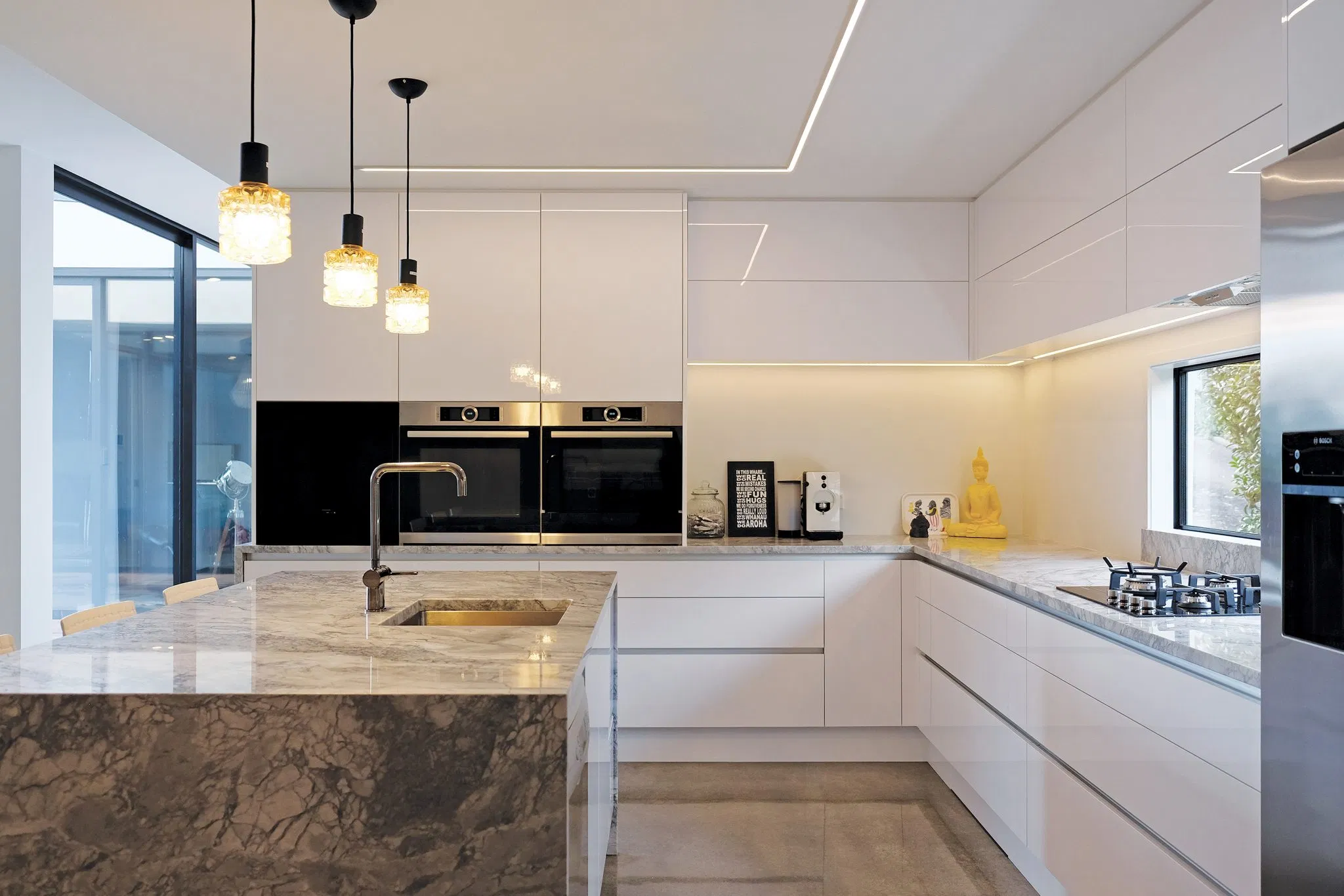 Móveis Armários de Despensa Design de Gabinete de Cozinha Modular