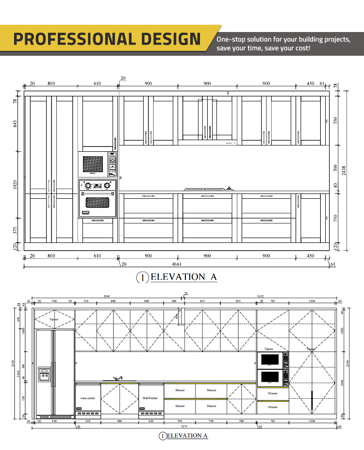 Designs de Armários de Parede de Luxo de Grande Capacidade para Remodelação de Cozinha Ilha de Cozinha Azul