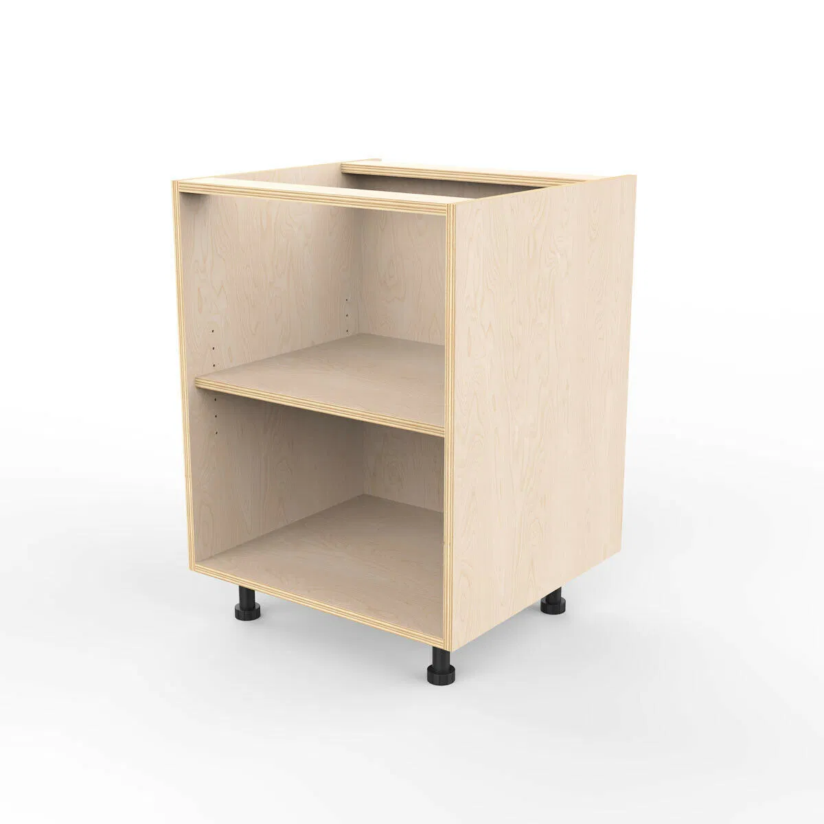 Gabinete de Cozinha Branco com Duas Portas